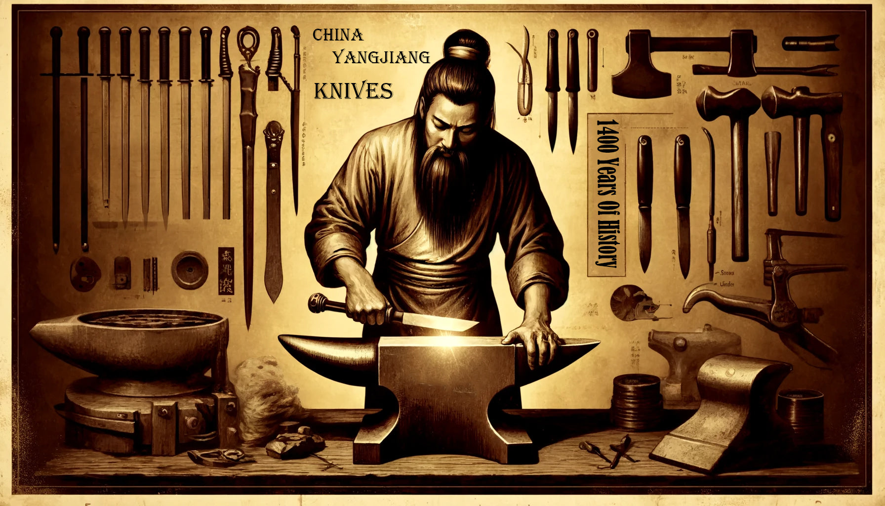 Development and Origin of Yangjiang Knives in China
