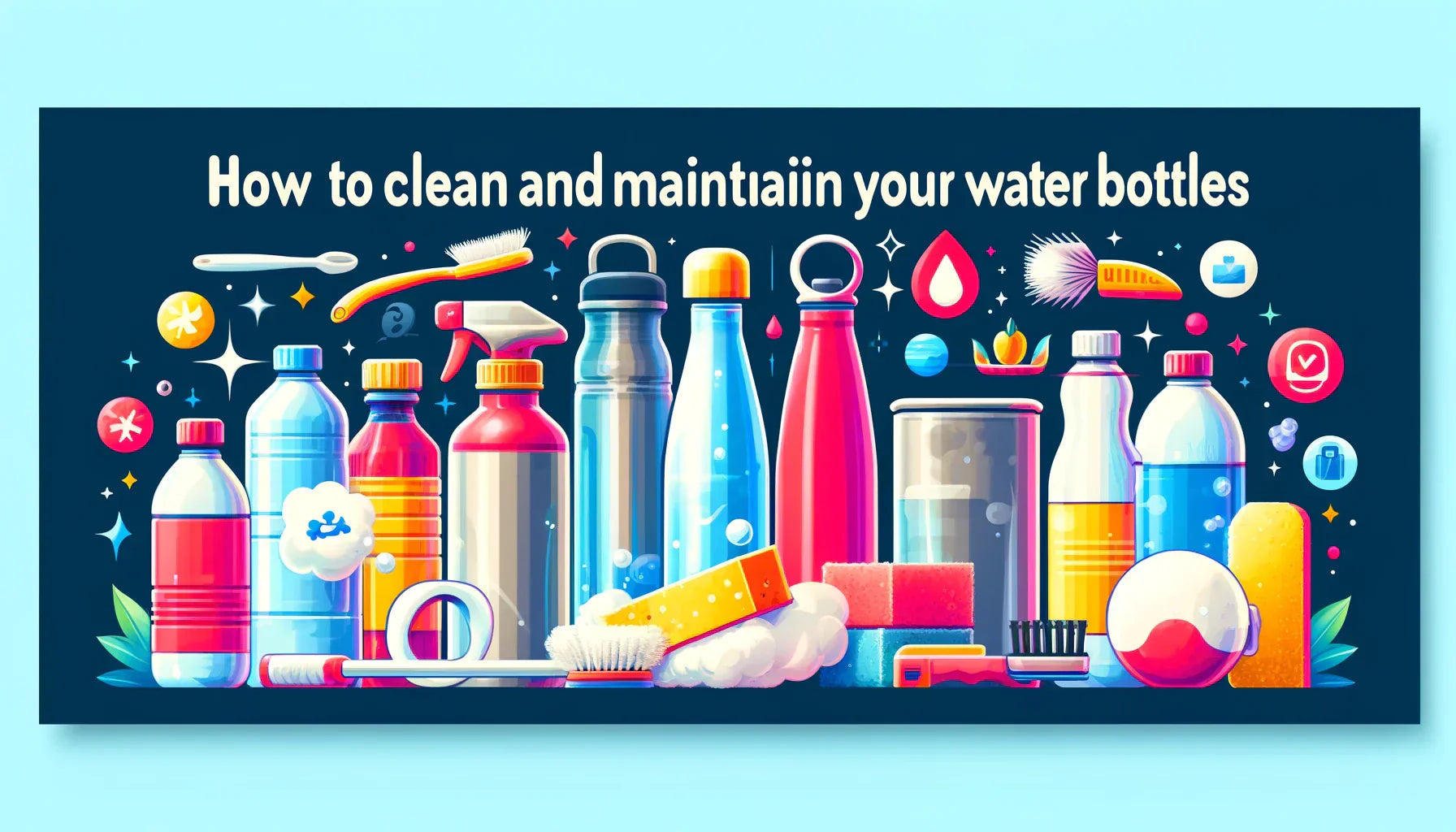 How to Clean and Maintain Water Bottles: Tips for Stainless Steel coffee mug and Plastic Bottles