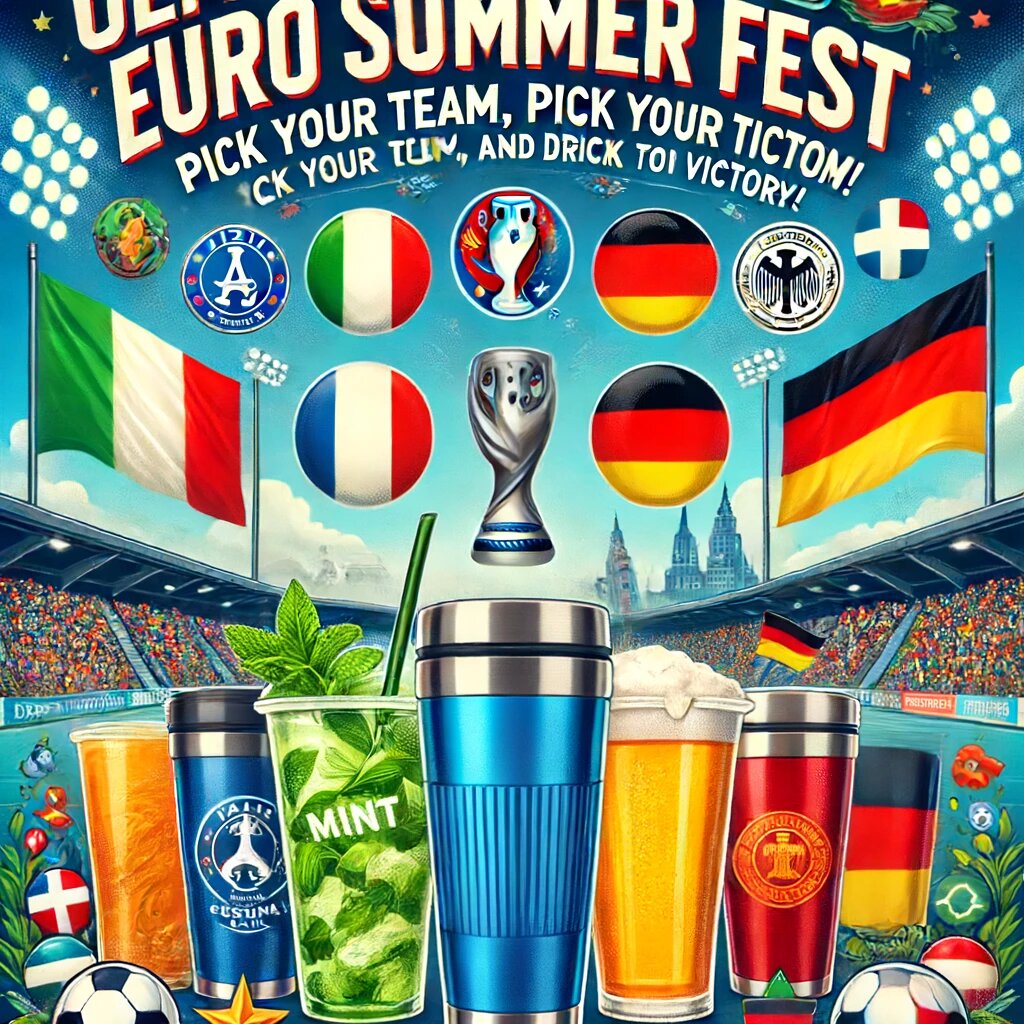 UEFA Euro Summer Fest: Pick Your Team, Pick Your Cup, and Drink to Victory!