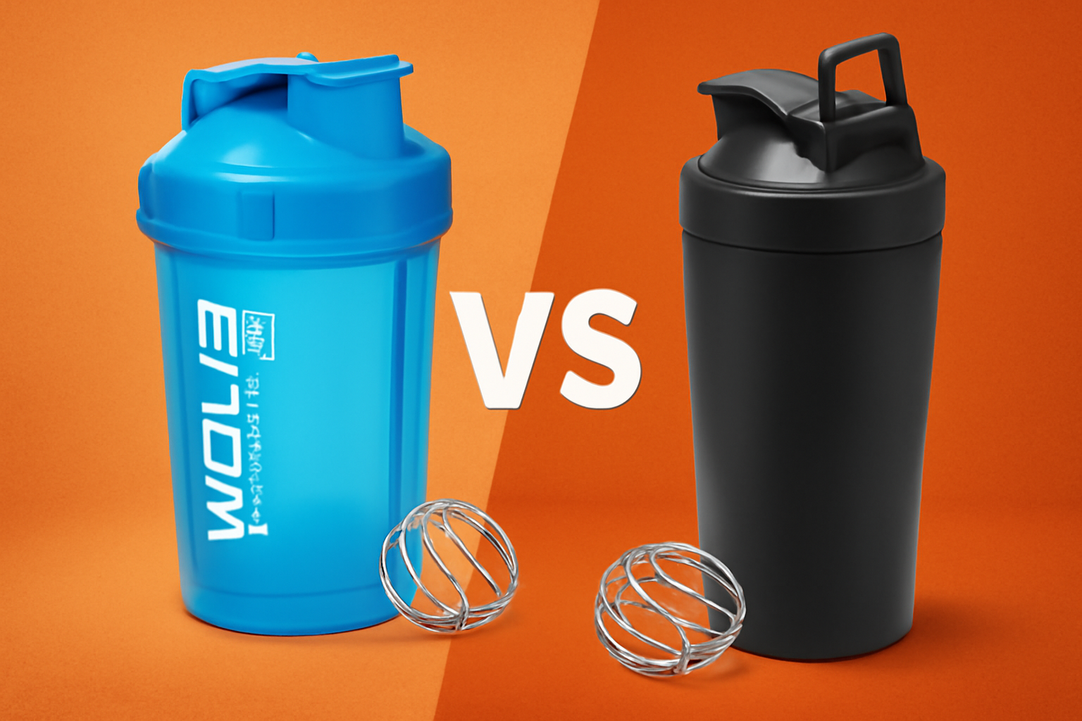 Stainless Steel vs. Plastic Protein Shaker Bottle: The Ultimate Guide 2025