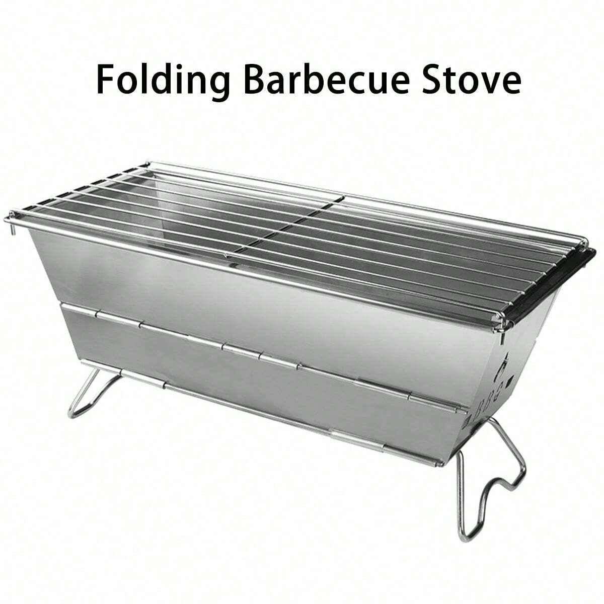 Wholesale gogosourcing Foldable Stainless Steel BBQ Grill Set For Outdoor Camping with DDP shipping and customization