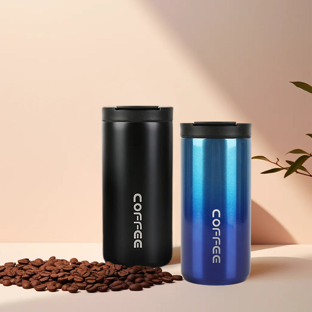 Wholesale gogosourcing Travel Mug Coffee Hot Travel Mug Vacuum Insulated Coffee Mug with Leak Proof Screw Lid Coffee Cup Keep Warm or Cold for Coffee or Tea Drinks with DDP shipping and customization