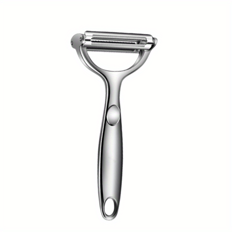 Wholesale gogosourcing Stainless Steel Dual Blade Vegetable Peeler for Kitchen -Slicer, Shredder, Scraper with DDP shipping and customization