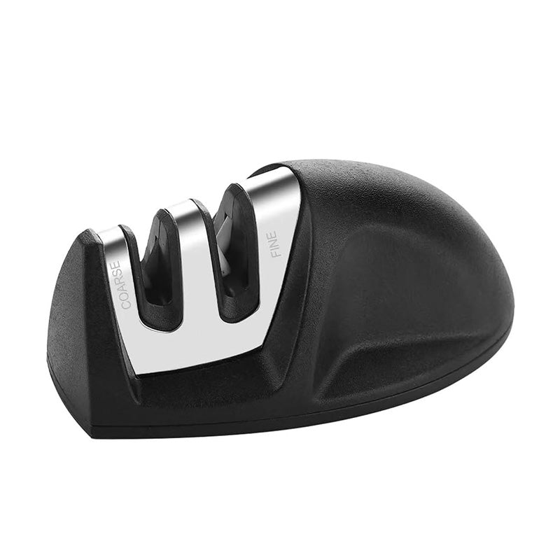 Wholesale gogosourcing 2-Level Preset Coarse and Fine Grooves Knife Sharpener, Professional Kitchen Knife Sharpener with DDP shipping and customization