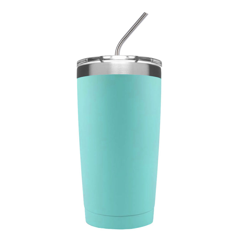Wholesale gogosourcing Stainless Steel 20 oz Tumbler with straw Lid Personalized Cups Double Walled Insulated Coffee Cup for Gym Fitness Hot and Cold Drink Use with DDP shipping and customization
