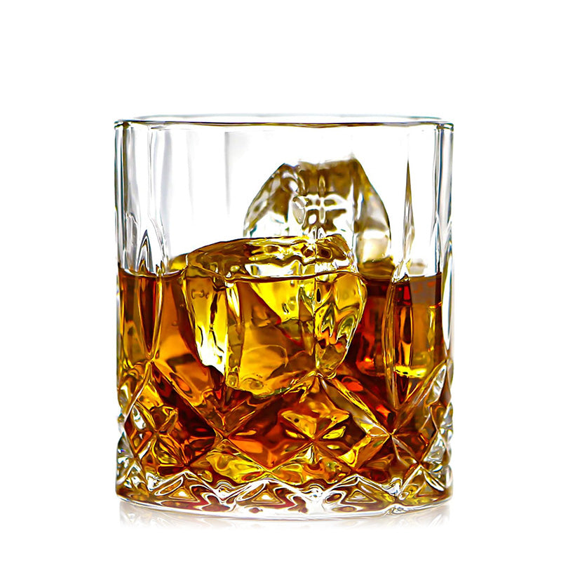 Wholesale gogosourcing Wholesale 11Oz Old Fashioned Glasses Unique Lead Free Cocktail Glass, Crystal Clear Whiskey Glasses for Men with DDP shipping and customization