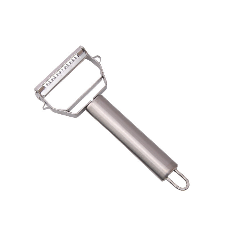 Wholesale gogosourcing Double-Ended Stainless Steel Peeler Multi-Function Peeler with DDP shipping and customization
