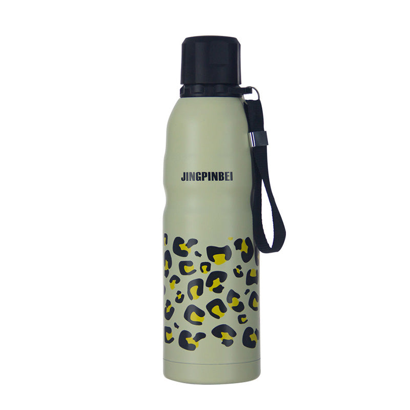 Wholesale gogosourcing wholesale Insulated Water Bottles 25 oz, Stainless Steel Bottle with Lanyard & Wide Mouth Spout Lid, Leak Proof, Double Wall Vacuum Water Bottle, Keep Drinks Hot & Cold for Hiking Camping with DDP shipping and customization