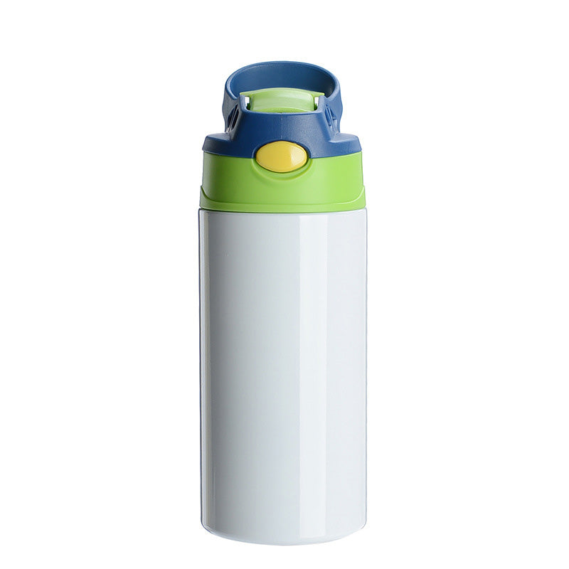Wholesale gogosourcing 12oz Kids Sublimation Tumbler, Kids Sublimation Water Bottle Blank with Handle, Children Sublimation tumblers Cups for Milk, Soda, Juice, Drinks with DDP shipping and customization