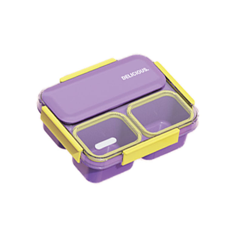 Wholesale gogosourcing Bento Lunch Box 3 Compartments Meal Prep Containers, Lunch Box Containers for Kids Adults, Plastic Reusable Food Storage Containers with DDP shipping and customization