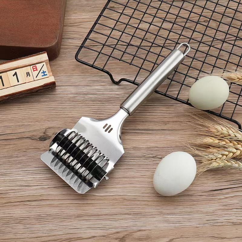 Wholesale gogosourcing Stainless Steel Noodle Cutter Household Handmade Noodle Slitting Machine Semi-Automatic Noodle Cutter with DDP shipping and customization