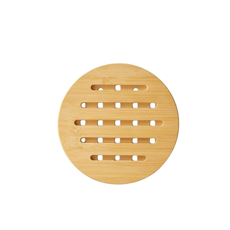 Wholesale gogosourcing Trivets for Hot Pots and Pans, Bamboo Trivet Hot Pads for Kitchen Counter, Trivet Stand Mat Set Coaster for Kitchen, Wooden Heat Resistant Holder for Bowl/Dishes/Teapot/Table with DDP shipping and customization