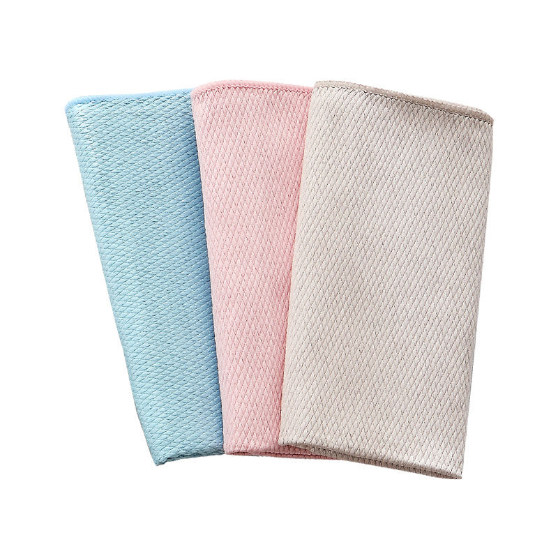 Wholesale gogosourcing 12''x12'' Easy Clean Streak Free Glass Cleaning Miracle Microfiber Cleaning Cloth for Kitchen,Counter,Window,Mirror,Lint Free, Reusable with DDP shipping and customization