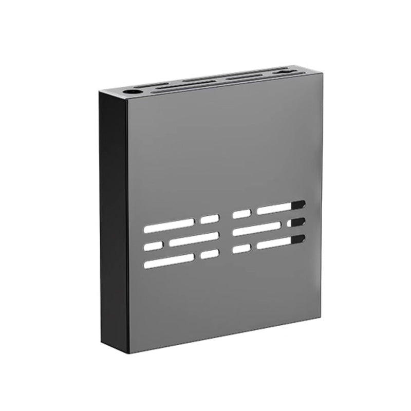 Wholesale gogosourcing Wall Mounted Kitchen Knife Storage Block Carbon Steel Kitchen Knife Holder and Organizer with Wide Slots for Easy Kitchen Knife Storage with DDP shipping and customization