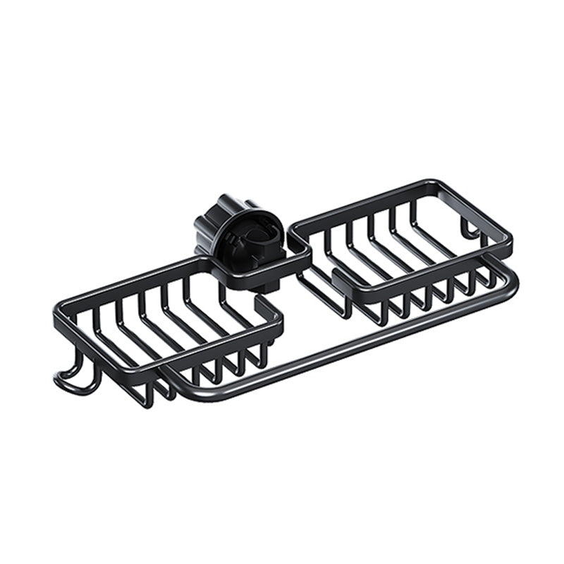 Wholesale gogosourcing Faucet Sponge Holder Double Rack Kitchen Sink Caddy Organizer Over Faucet Hanging Faucet Drain Rack for Sink Organizer with DDP shipping and customization