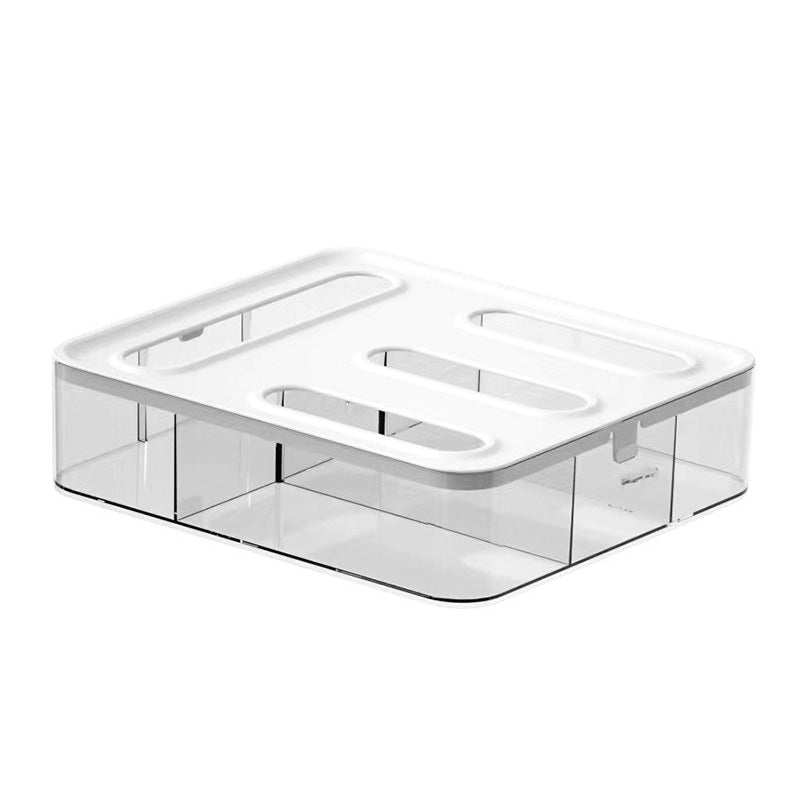 Wholesale gogosourcing 4-Slot Storage Bag Drawer Dispenser, Plastic Sandwich Bag Organizer for Kitchen Storage with DDP shipping and customization