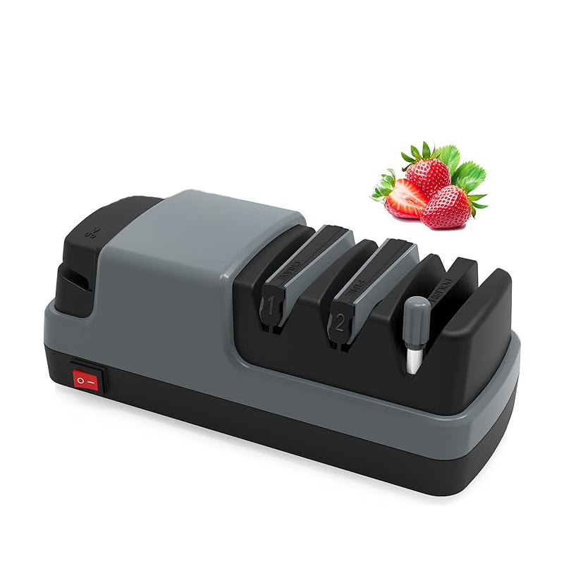 Wholesale gogosourcing 4 in 1 Electric Knife Sharpener - 3 Speed Adjustable Electric Knife Sharpener with DDP shipping and customization