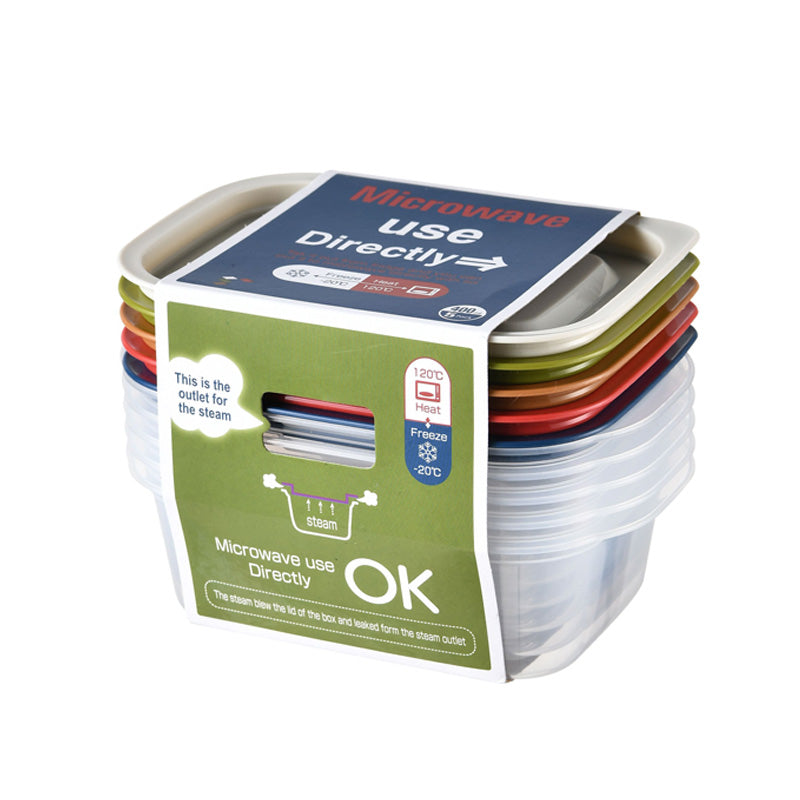 Wholesale gogosourcing Soup & Salad Food Storage Containers for Everyday Use  Medium Rectangle Containers for Food Storage Containers Hold up to 14 Ounces of Food, 5 Count Set with DDP shipping and customization