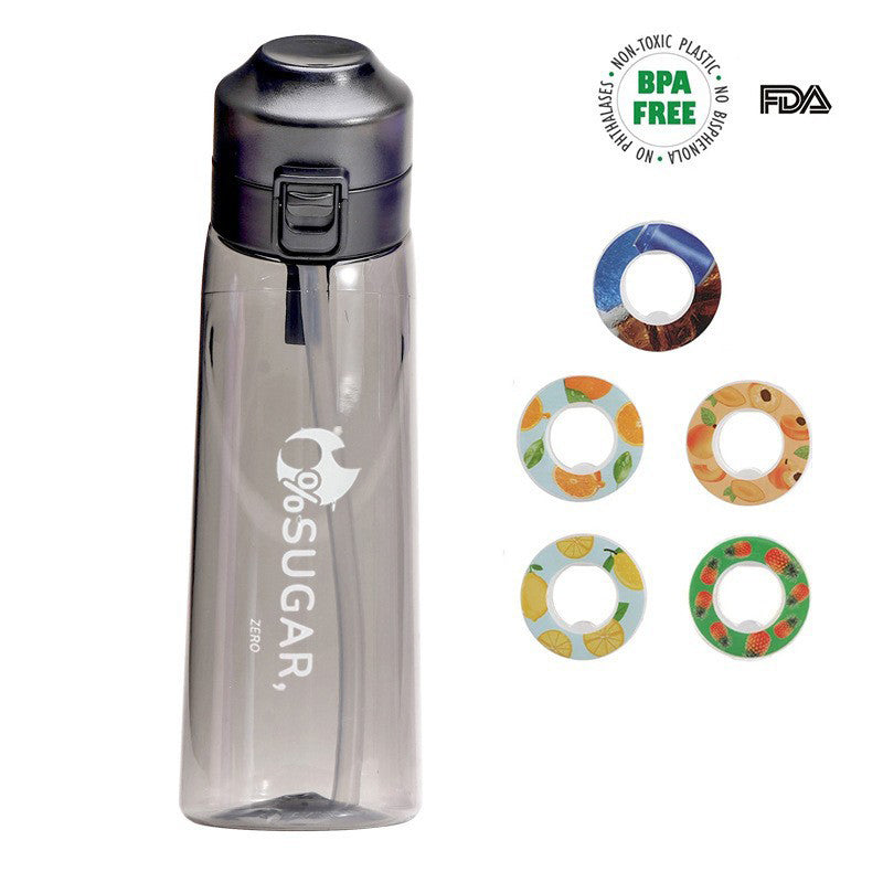 Wholesale gogosourcing 22oz Air Water Bottle ,650ml Starter Up Set BPA Free Drinking Bottles, Flavour pods Scented 0 Sugar with DDP shipping and customization