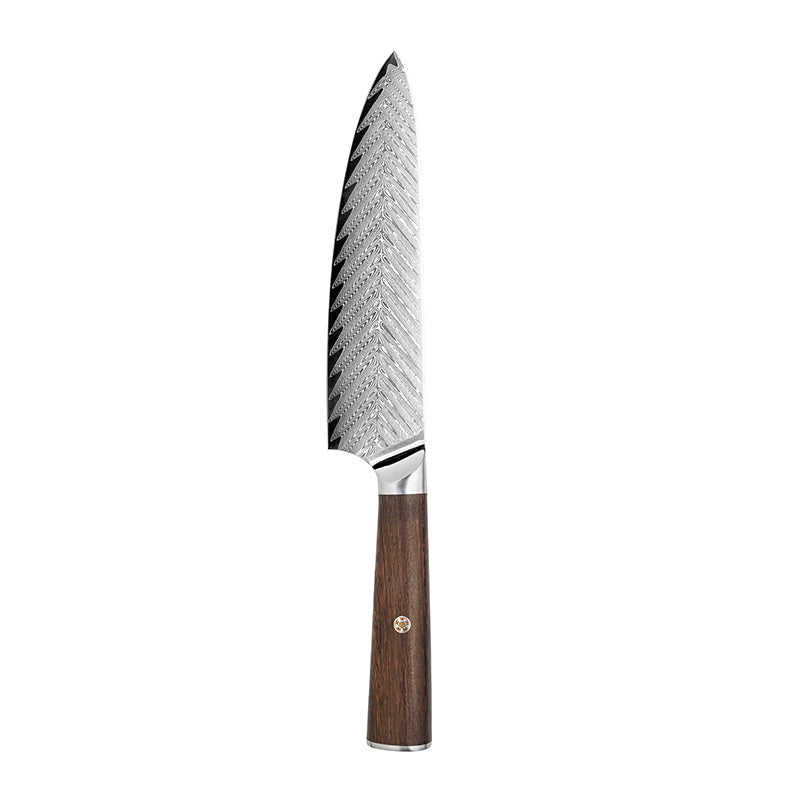 Wholesale gogosourcing Damascus Chef Knife High Carbon Professional Ultra-Sharp Kitchen Knife with DDP shipping and customization