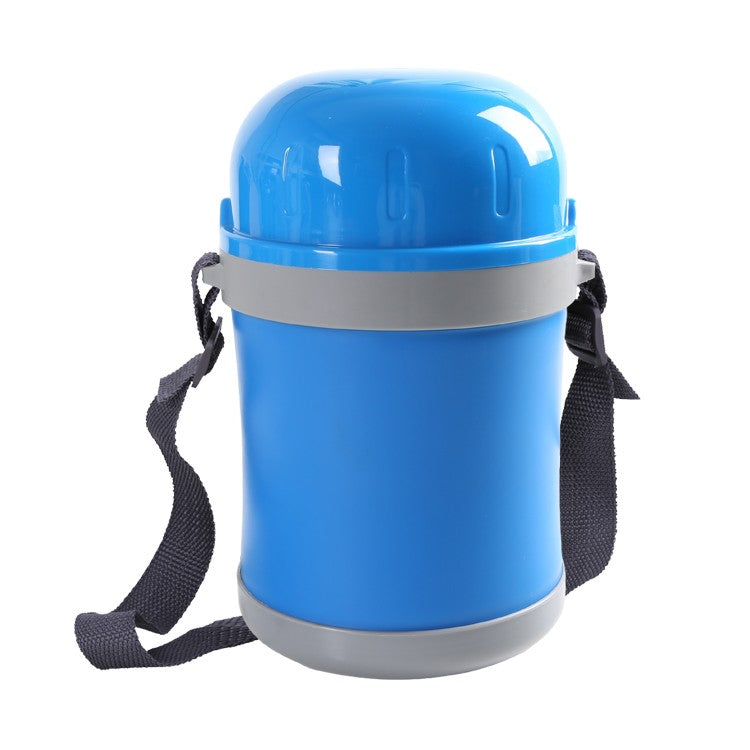 Wholesale gogosourcing 1.7L thermo lunch box,with PU insulation Food Container Stainless Steel Round Sealed Food Containers with DDP shipping and customization