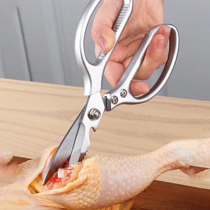 Wholesale gogosourcing Home Kitchen Stainless Steel Shears With Aluminum Handle with DDP shipping and customization