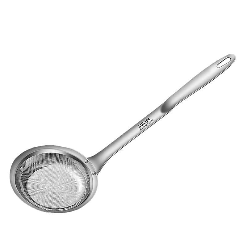 Wholesale gogosourcing Fine Mesh Stainless Steel Colander, 304 Stainless Steel Fine Mesh Strainer with Handle, Fine Mesh Sieve Slotted Spoon Stainless Steel with DDP shipping and customization
