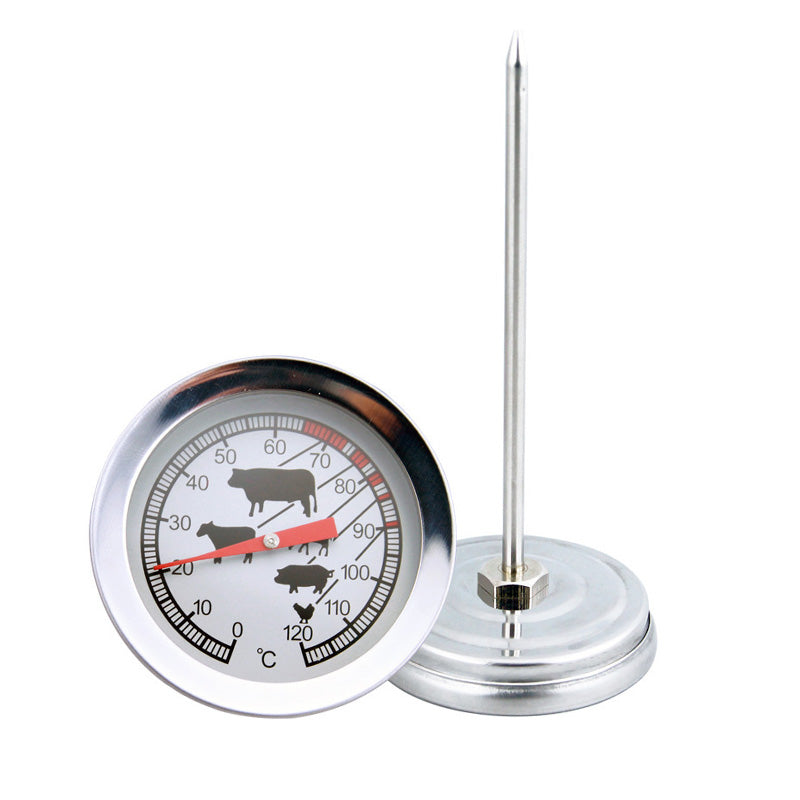 Wholesale gogosourcing Stainless Steel Bimetallic Barbecue Thermometer with DDP shipping and customization