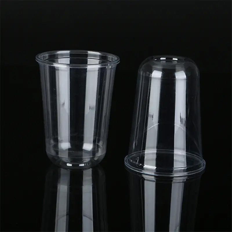 Wholesale gogosourcing Disposable U Shape Plastic Cup, 12oz, Sealing is Reliable with DDP shipping and customization