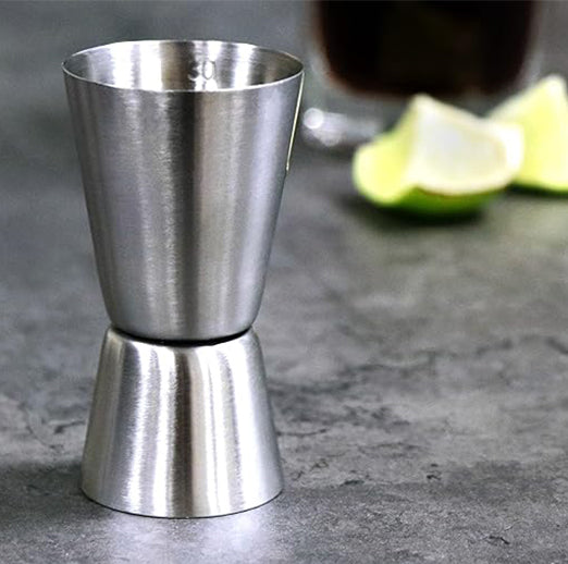 Wholesale gogosourcing Stainless Steel Cocktail Measuring Cup Double Measuring Cup for Bar Party Wine Cocktail Drinks Shaker Professional Barista Drink Measuring Cup 20/30ml, 20/40ml with DDP shipping and customization