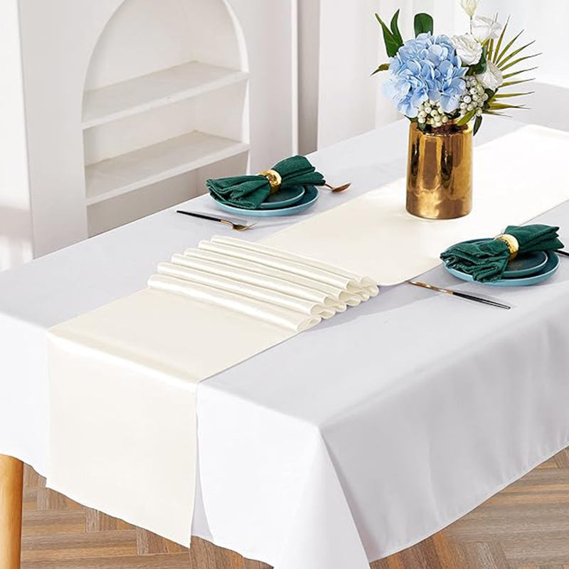 Wholesale gogosourcing Table Runner, 100% Polyester, Table Decor, Party Decor, 12''*108'' with DDP shipping and customization