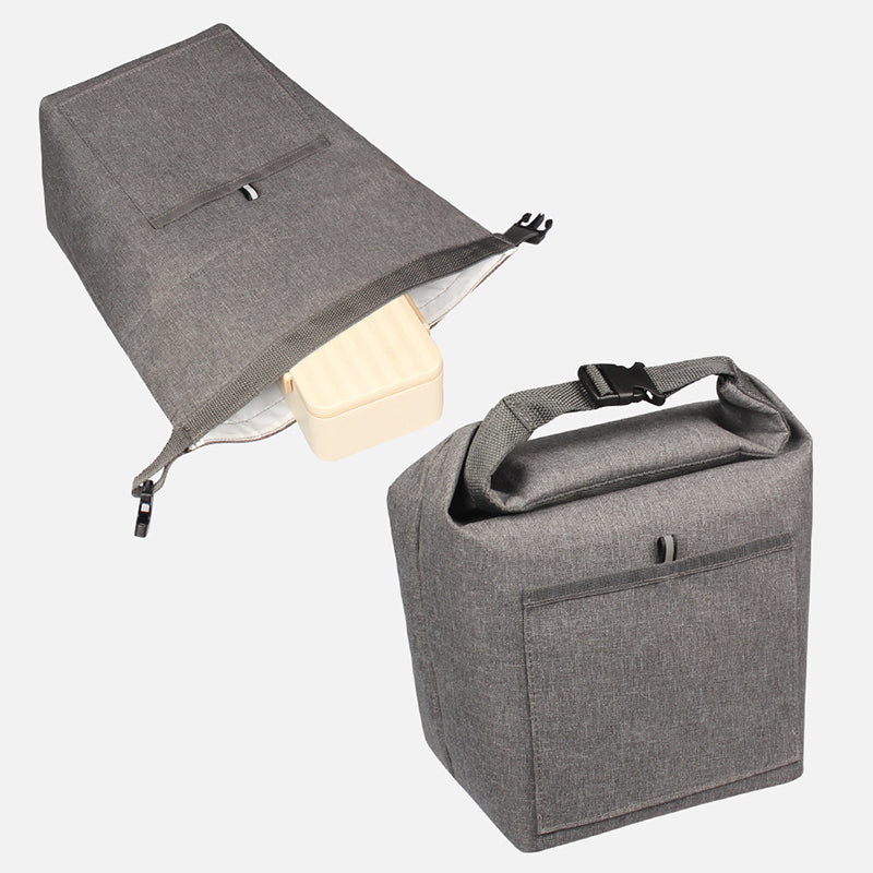 Wholesale gogosourcing Foldable Lunch Bag,Reusable Insulated Lunch Bag, Lightweight Cooler Bag with DDP shipping and customization