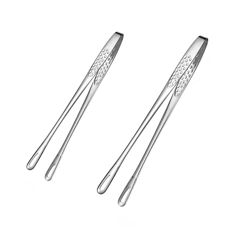 Wholesale gogosourcing Long Handle Coffee Sugar Clip Stainless Steel Tweezer Clamp Steak Bread Clips Coffee Tea Clips Hot Kitchen Bar Tool Supply with DDP shipping and customization