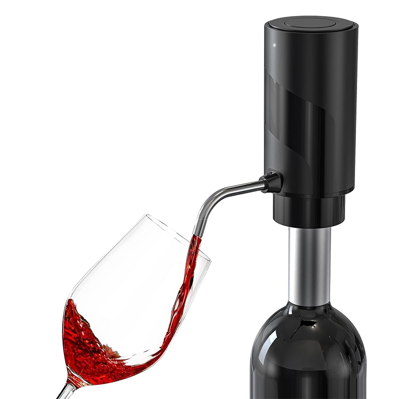 Wholesale gogosourcing Wine Aerator Electric Wine Decanter, One Touch Wine Dispenser Wine pourer with USB Rechargeable,Wine Lover Gifts with DDP shipping and customization