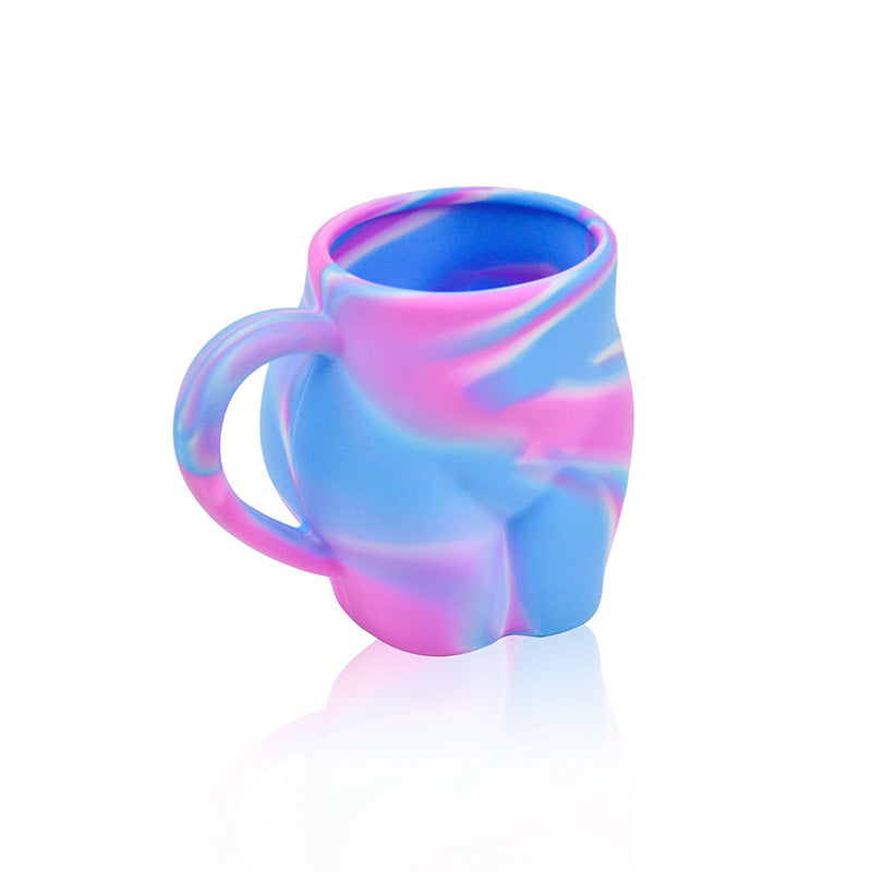 Wholesale gogosourcing Wholesale Reusable silicone mug nightclub anti-drop camouflage drinking cup bar color wine glass Unbreakable Silicone Wine Glasses with DDP shipping and customization