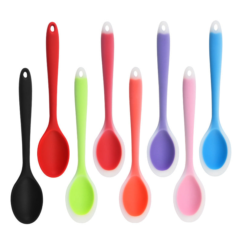Wholesale gogosourcing Kitchen Silicone Spoon Soup Spoon Mixing Spoon Salad Spoon Wholesale with DDP shipping and customization