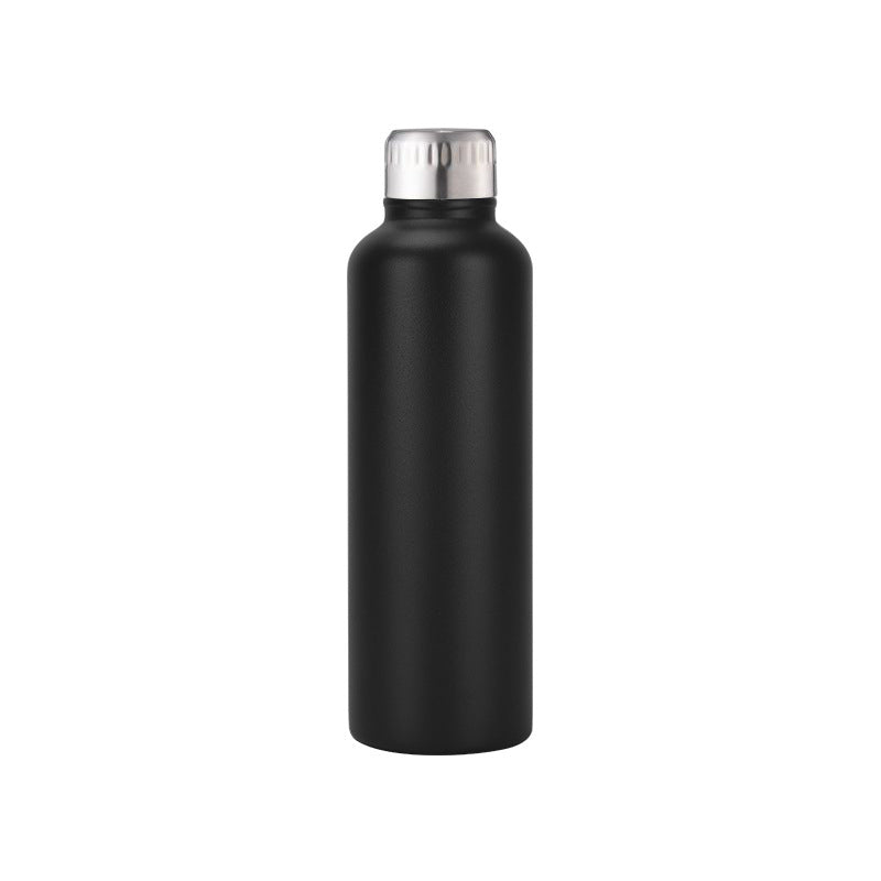 Wholesale gogosourcing 17 Oz Cola Shaped Insulated Stainless Steel Water Bottle - Double Walled Vacuum Insulated Thermo Flask - Metal Sports Bottle with DDP shipping and customization