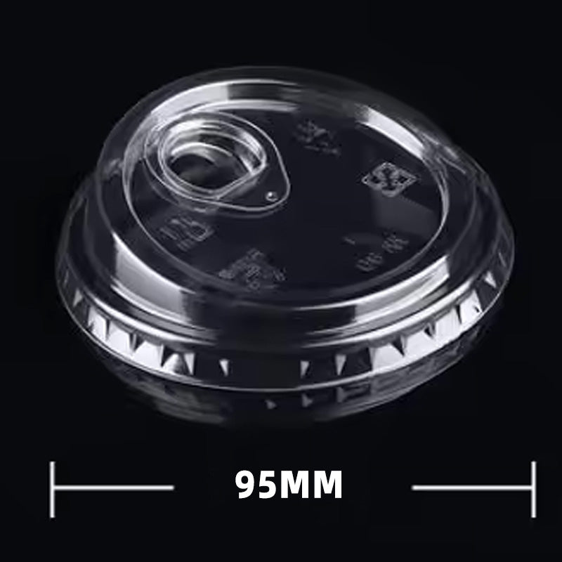 Wholesale gogosourcing Disposable  Plastic Cup Lids for Coffee & Tea Cups - Durable & Sturdy - Easy Sip Hole - 89mm/95mm  Size with DDP shipping and customization