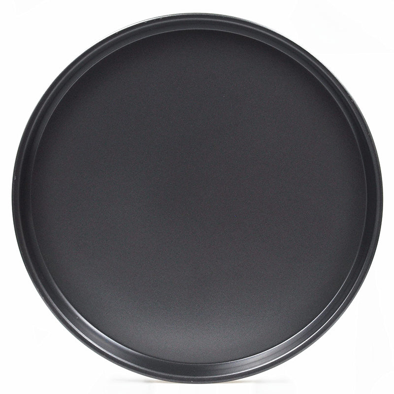 Wholesale gogosourcing 12 inch Nonstick Pizza Pan，Carbon Steel Baking Oven Pizza Tray Pie Pans with DDP shipping and customization