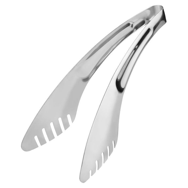 Wholesale gogosourcing 9-Inch Salad Serving Tongs, Stainless Steel Kitchen Cooking Tongs for Pasta Noodles BBQ Buffet Dishwasher Safe with DDP shipping and customization