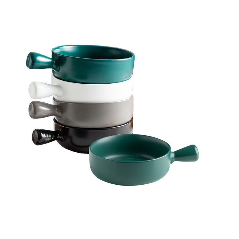 Wholesale gogosourcing 17 oz French Onion Soup Bowls, Soup Bowl with Handles, Microwave, Dishwasher Safe & Oven safe, Stoneware with DDP shipping and customization