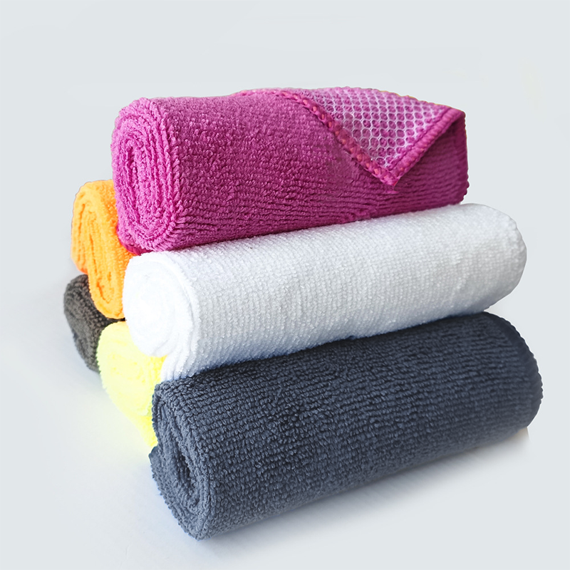 Wholesale gogosourcing Microfiber Cleaning Cloth, Cleaning Rag,Cleaning Towels with 4 Color Assorted,11.5"X11.5" with DDP shipping and customization