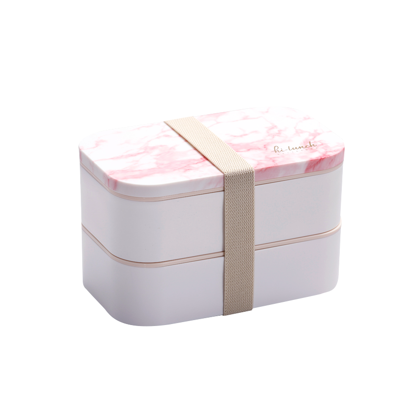 Wholesale gogosourcing Adult Bento Box，All-in-One Stackable Lunch Box Container with 3 Compartments, Plastic Utensils, and Nylon Sealing Strap, BPA Free Food Container with DDP shipping and customization