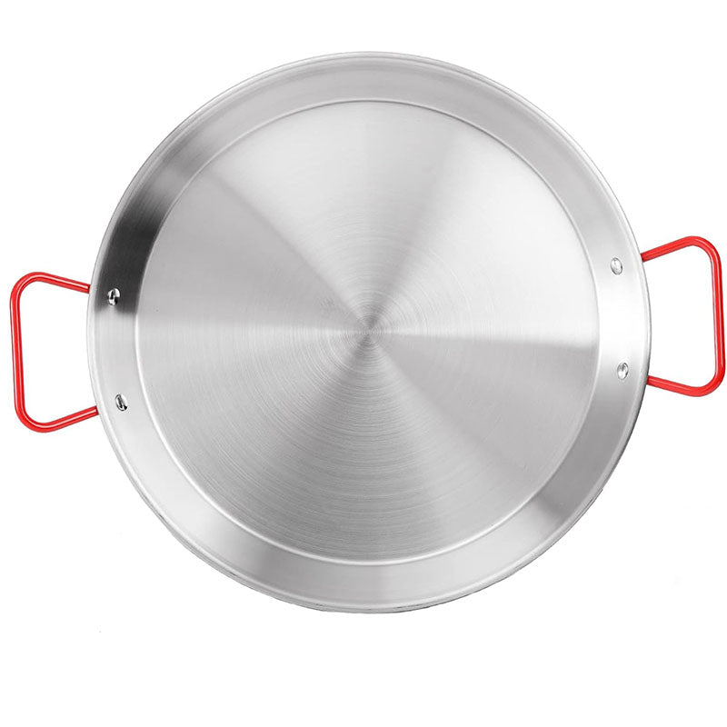 Wholesale gogosourcing Paella Pan for Cooking, Stainless Steel Pan for Paella, Perfect for Outdoors, Camping, Restaurants with DDP shipping and customization