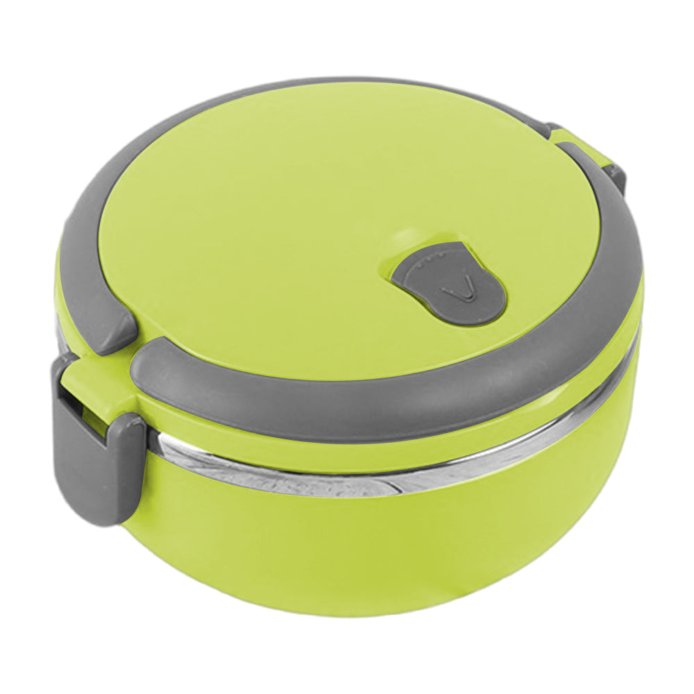 Wholesale gogosourcing Food Insulated Container Stainless Steel Round Lunch Box with DDP shipping and customization