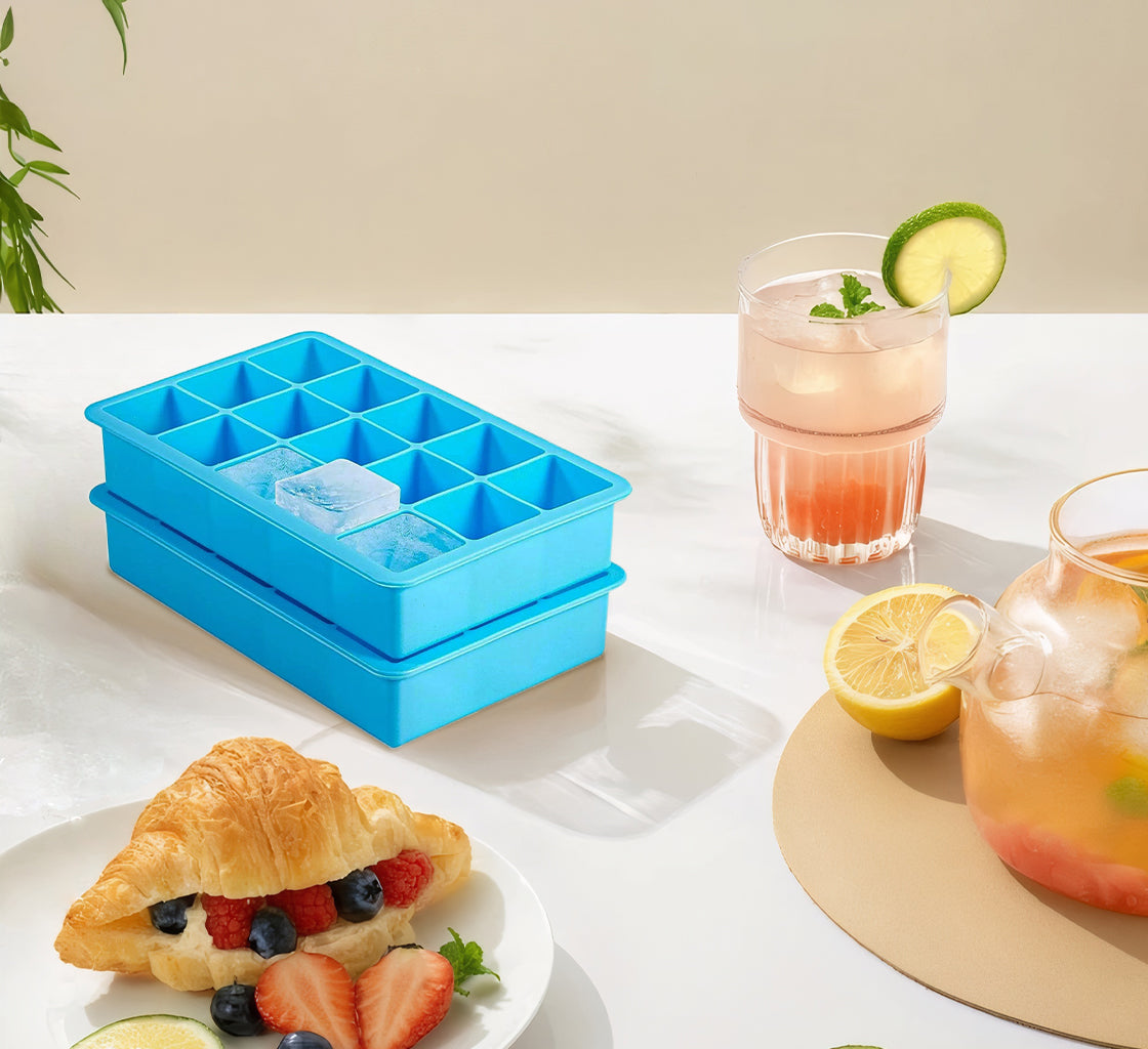 Wholesale gogosourcing Ice Cube Trays , for Chilling Whiskey Wine Cocktail Beverages Juice, Reusable with DDP shipping and customization