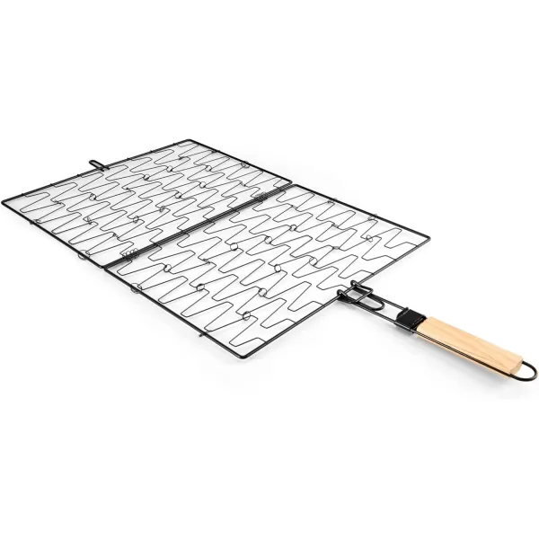 Wholesale gogosourcing Large Capacity Black Non-stick Spring Grill Net with DDP shipping and customization