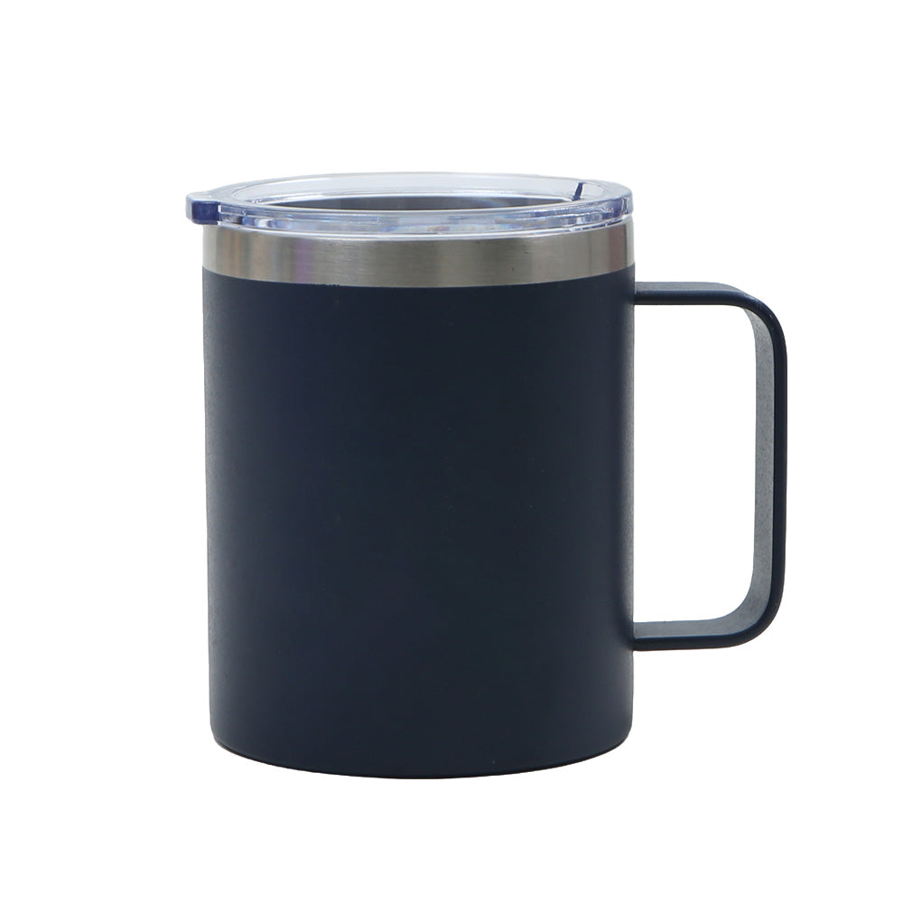 Wholesale gogosourcing 12 oz Coffee Mug, Vacuum Insulated Camping Mug with Lid, Double Wall Stainless Steel Travel Tumbler Cup, Coffee Thermos Outdoor with DDP shipping and customization