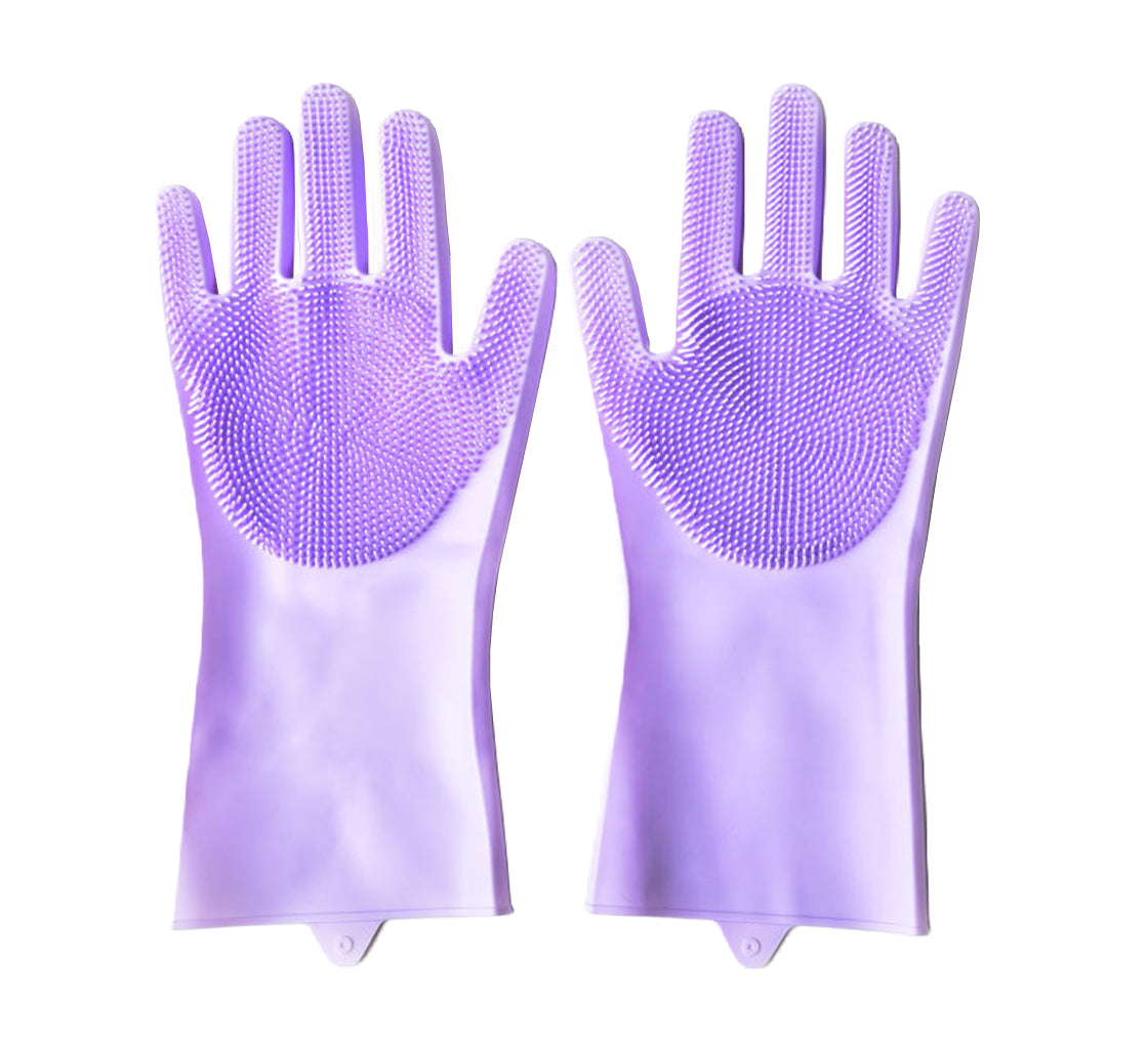 Wholesale gogosourcing Kitchen Dishwashing Gloves Silicone Dishwashing Gloves with DDP shipping and customization