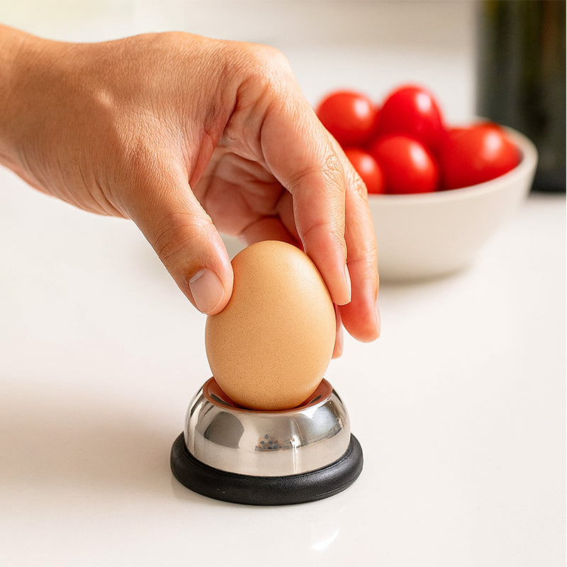 Egg Piercer for Raw Eggs, Stainless Steel Egg Poker with Sturdy Base and Pin Wholesale